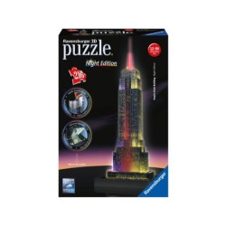 Compra Ravensburger Empire State Building Night Edition al mejor precio | Juguetilandia Canarias
