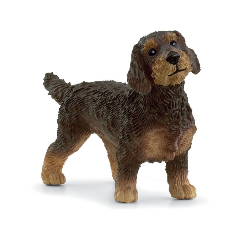Compra Schleich Teckel De Pelo Duro al mejor precio | Juguetilandia Canarias