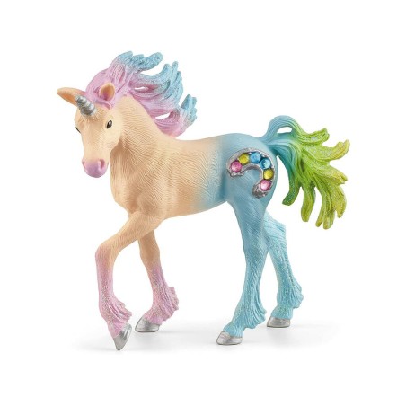 Compra Schleich Unicorno Algodón De Azucar, Potro al mejor precio | Juguetilandia Canarias
