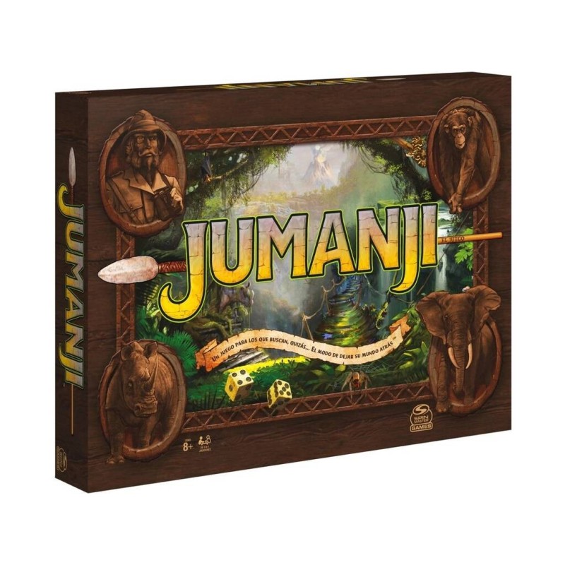 Compra Spin Master Jumanji Juego De Mesa al mejor precio | Juguetilandia Canarias Compra Spin Master Jumanji Juego De Mesa al mejor precio | Juguetilandia Canarias