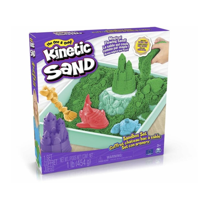 Compra Spin Master Kinetic Sand Sandbox Set Verde al mejor precio | Juguetilandia Canarias Compra Spin Master Kinetic Sand Sandbox Set Verde al mejor precio | Juguetilandia Canarias