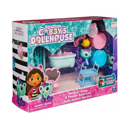 Compra Spin Master La Casa De Muñecas De Gabby Habitacion Deluxe Baño De Siregata al mejor precio | Juguetilandia Canarias