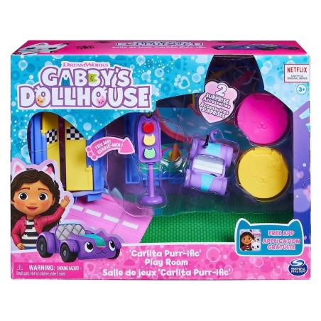 Compra Spin Master La Casa De Muñecas De Gabby Habitacion Deluxe Sala De Juegos De Carlita al mejor precio | Juguetilandia Canar