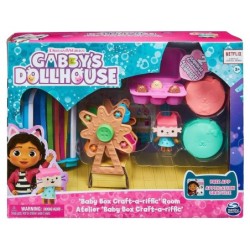 Compra Spin Master La Casa De Muñecas De Gabby Habitacion Deluxe Sala De Manualidades De Bebe Box al mejor precio | Juguetilandi