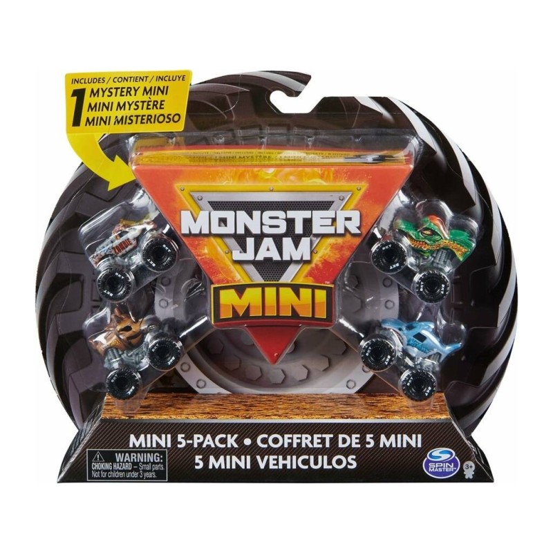 Compra Spin Master Monster Jam Mini 5pk  al mejor precio | Juguetilandia Canarias