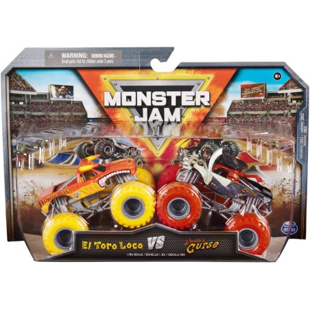Compra Spin Master Monster Jam Pack 2 1:64  Refresh al mejor precio | Juguetilandia Canarias