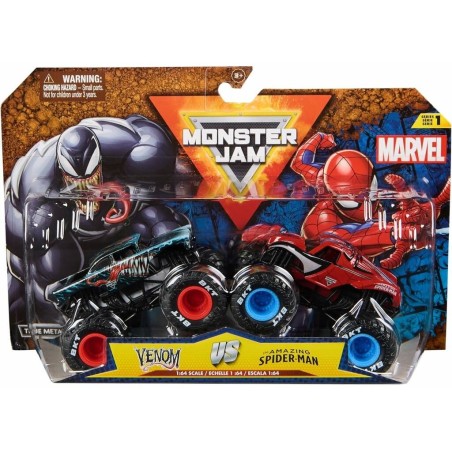Compra Spin Master Monster Jam Pack 2 Marvel Spider-Man Vs Venom 1:64 al mejor precio | Juguetilandia Canarias
