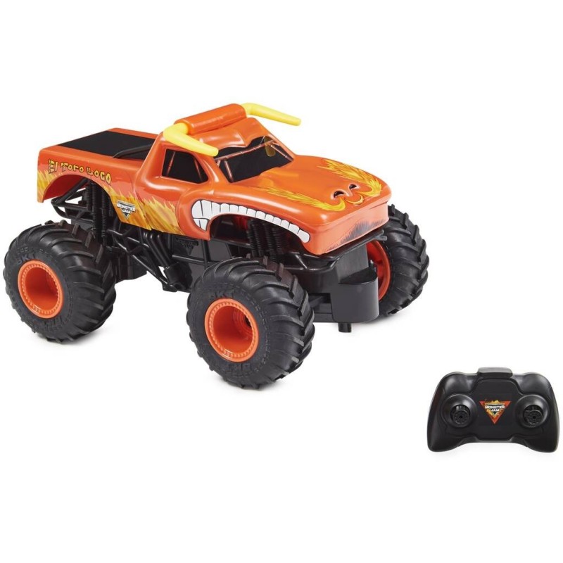 Compra Spin Master Monster Jam Radio Control Toro Loco Rc 1:24  al mejor precio | Juguetilandia Canarias