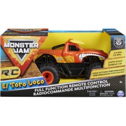 Compra Spin Master Monster Jam Radio Control Toro Loco Rc 1:24  al mejor precio | Juguetilandia Canarias