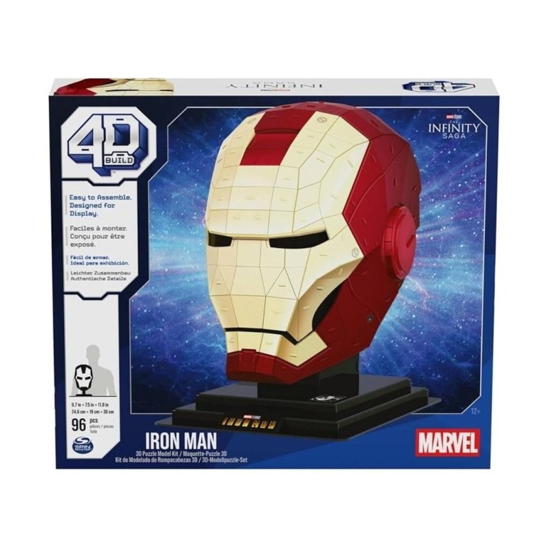 Compra Spin Master Puzzle 4d Marvel Casco Iron Man al mejor precio | Juguetilandia Canarias Compra Spin Master Puzzle 4d Marvel Casco Iron Man al mejor precio | Juguetilandia Canarias