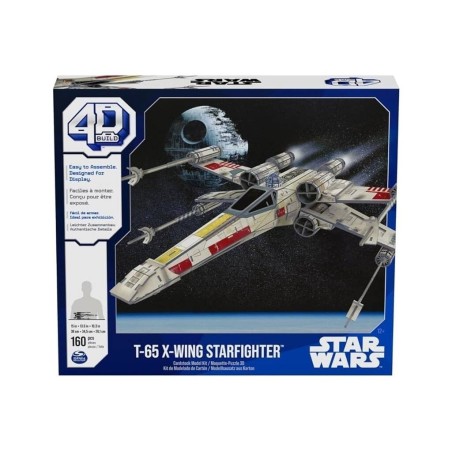 Compra Spin Master Puzzle 4d Star Wars X-Wing Fighter al mejor precio | Juguetilandia Canarias