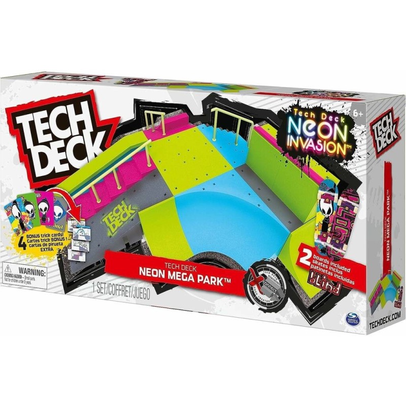 Compra Spin Master Tech Deck Neon Mega Park al mejor precio | Juguetilandia Canarias