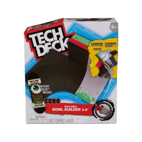 Compra Spin Master Tech Deck Park Creator Acs X-Connect Zero Bowl Builder al mejor precio | Juguetilandia Canarias