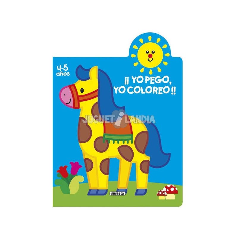 Compra Susaeta Yo Pego, Yo Coloreo 4-5 Años al mejor precio | Juguetilandia Canarias