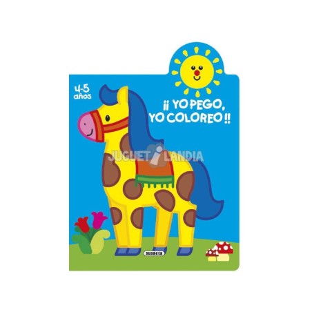Compra Susaeta Yo Pego, Yo Coloreo 4-5 Años al mejor precio | Juguetilandia Canarias
