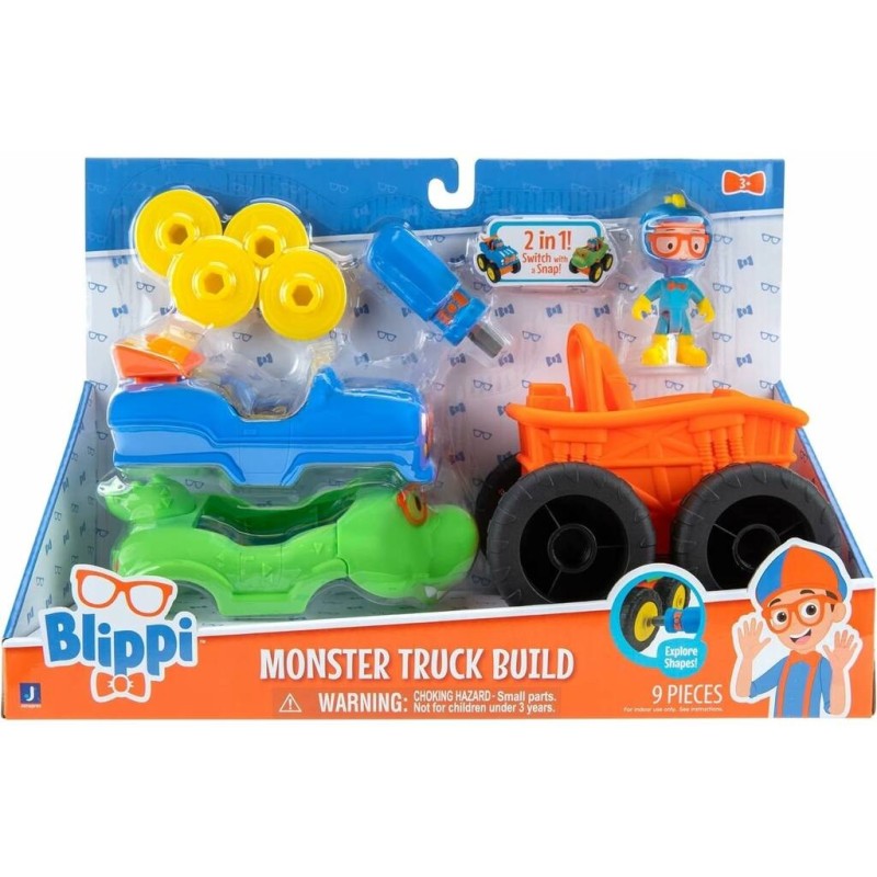Compra Toy Partner Blippi Monster Truck Build al mejor precio | Juguetilandia Canarias