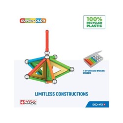 Compra Toy Partner Geomag Classic Green Super Colors Panels al mejor precio | Juguetilandia Canarias