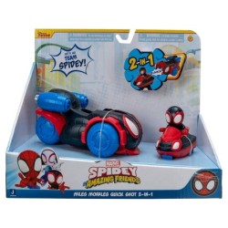 Compra Jazwares Spidey Vehiculo Miles Morales 2n1 Patroller al mejor precio | Juguetilandia Canarias