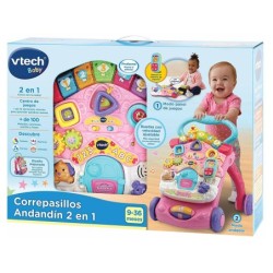 Compra Vtech Andador Andandin 2 En 1 Rosa al mejor precio | Juguetilandia Canarias