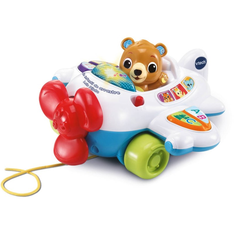 Compra Vtech Avion Infantil De Arrastre Lolo Piloto al mejor precio | Juguetilandia Canarias