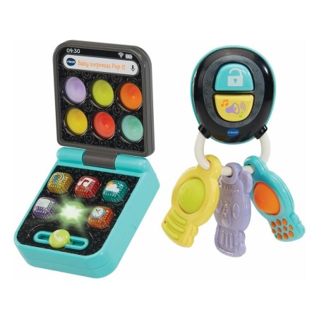 Compra Vtech Baby Sorpresas Pop It Telefono Y Llaves al mejor precio | Juguetilandia Canarias