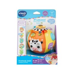 Compra Vtech Diverbola Bebe Animales Y Formas al mejor precio | Juguetilandia Canarias