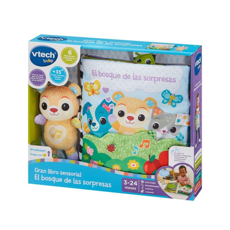Compra Vtech Gran Libro Sensorial El Bosque De Las Sorpresas al mejor precio | Juguetilandia Canarias Compra Vtech Gran Libro Sensorial El Bosque De Las Sorpresas al mejor precio | Juguetilandia Canarias