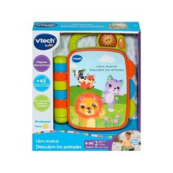 Compra Vtech Libro Musical Descubre Los Animales al mejor precio | Juguetilandia Canarias