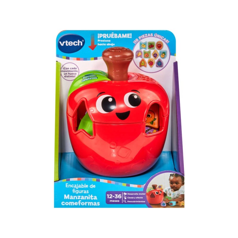 Compra Vtech Manzanita Comeformas al mejor precio | Juguetilandia Canarias Compra Vtech Manzanita Comeformas al mejor precio | Juguetilandia Canarias