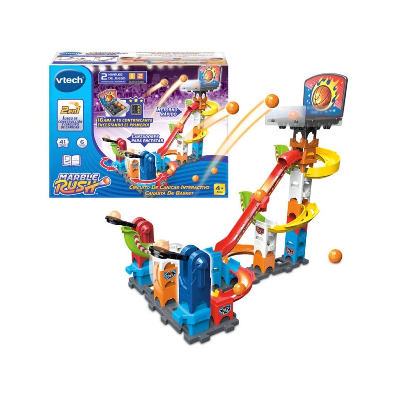 Compra Vtech Marble Rush Canasta De Basket Circuito De Canicas Interactivo  al mejor precio | Juguetilandia Canarias Compra Vtech Marble Rush Canasta De Basket Circuito De Canicas Interactivo  al mejor precio | Juguetilandia Canarias