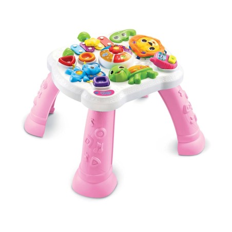 Compra Vtech Mesita Infantil De Actividades Sensoriales Rosa al mejor precio | Juguetilandia Canarias