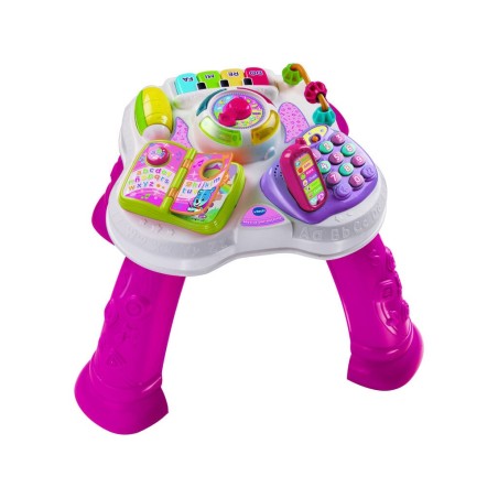Compra Vtech Mesita Parlanchina 2 En 1 Rosa al mejor precio | Juguetilandia Canarias