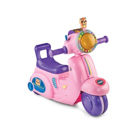 Compra Vtech Mi Scooter De Paseo 2 En 1 Rosa al mejor precio | Juguetilandia Canarias