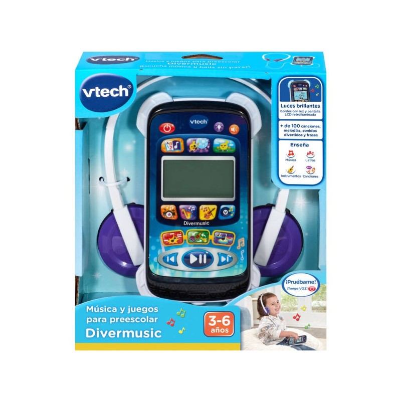 Compra Vtech Musica Y Juegos Para Preescolar Divermusic al mejor precio | Juguetilandia Canarias