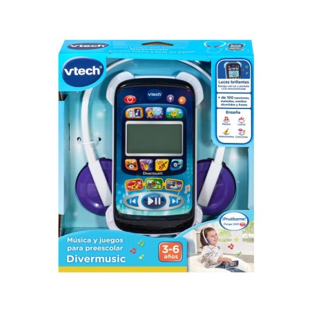 Compra Vtech Musica Y Juegos Para Preescolar Divermusic al mejor precio | Juguetilandia Canarias