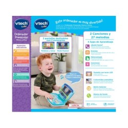 Compra Vtech Ordenador Preescolar Musica Y Letras al mejor precio | Juguetilandia Canarias