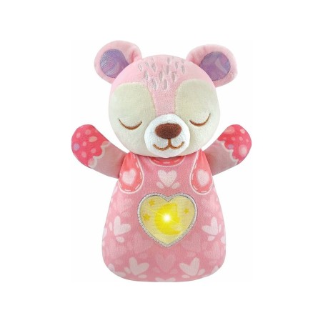 Compra Vtech Peluche De Cuna Osito Melodias Rosa al mejor precio | Juguetilandia Canarias