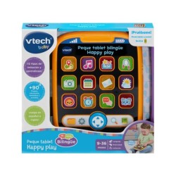 Compra Vtech Peque Tablet Bilingüe Happy Play al mejor precio | Juguetilandia Canarias
