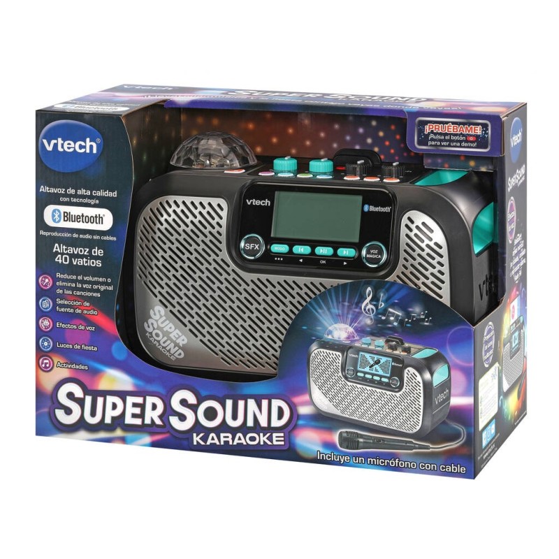 Compra Vtech Supersound Karaoke al mejor precio | Juguetilandia Canarias Compra Vtech Supersound Karaoke al mejor precio | Juguetilandia Canarias