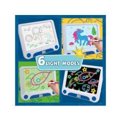 Compra World Brands Big Minds Pizarra De Dibujo Neon Led al mejor precio | Juguetilandia Canarias