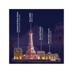 Compra World Brands City Line Led: Paris al mejor precio | Juguetilandia Canarias