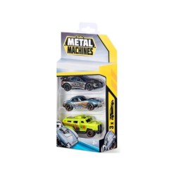 Compra Zuru Metal Machines  S3 Multi Pack Car 3pk al mejor precio | Juguetilandia Canarias