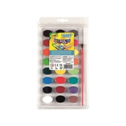 Compra Crayola 24 Acuarelas Lavables al mejor precio | Juguetilandia Canarias
