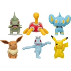 Compra Jazwares Pokemon Multipack 6 Figuras Combate al mejor precio | Juguetilandia Canarias