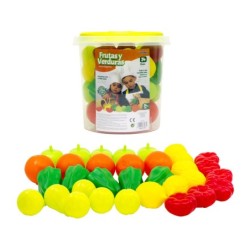 Compra Vicam Set Frutas Y Verduras 34 Pcs al mejor precio | Juguetilandia Canarias