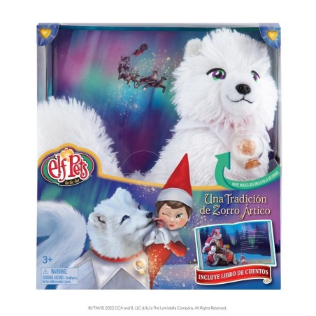Compra Cefa The Elf On The Shelf:Elf Pets, Cuento Y Peluche Zorro Artico al mejor precio | Juguetilandia Canarias