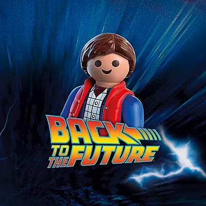 Playmobil back to the future